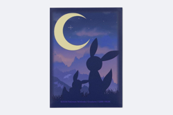 Eevee & Umbreon Twilight Individual Card Sleeve Pokemon Center Original NEW - Image 1