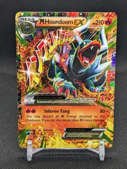 (LP) M Houndoom EX Mega 22/162 Breakthough XY Pokemon Card Lightly Played - Image 1