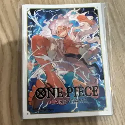 One Piece Card Monkey D. Luffy Promo 10 Sleeves (Shield) Japanese Ver New - Image 1
