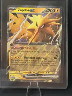 Pokemon 151 - Zapdos ex (SVP 049) Black Star Promo - JUMBO Card - Image 1
