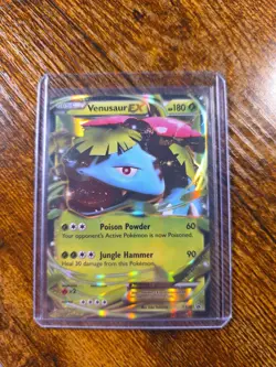 Pokemon TCG Venusaur EX Ultra Rare Card XY28 Black Star Promos - Image 2