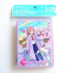 Pokemon Card Taro Deck Sleeves (Shield) 64 Pcs Japan Ver New - Image 1