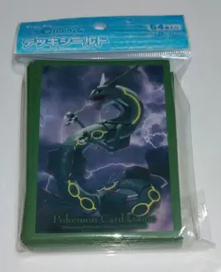 Pokemon Card Rayquaza Deck Shield Soaring 64 Sleeves Japanese Exclusive TCG - Image 1