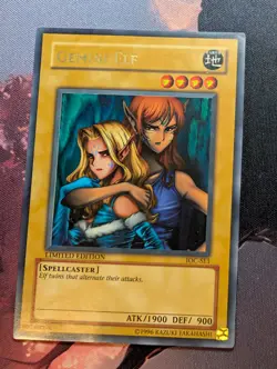 Gemini Elf |- YuGiOh TCG Card IOC-SE1 - Limited Edition - - Moderate/Heavy Play - Image 1