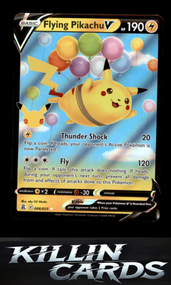 Flying Pikachu V 006/025 Pokemon Ultra Rare Celebrations Card NM - Image 1