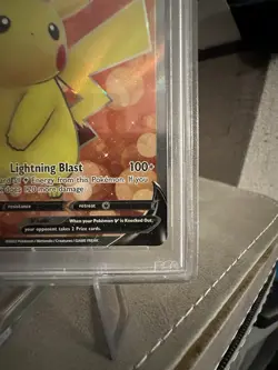 Pikachu V Full Art Holo Card 157/172 Swsh09 Brilliant Stars - PSA 10 Gem Mint - Image 5
