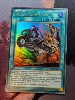 Zektrike Kou-ou GRCR-EN037 Ultra Rare 1st Edition YuGiOh TCG Card - Image 1