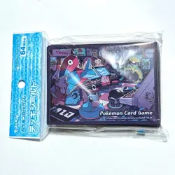 Night Arcade Deck Shield Pokemon Card Supplies 64 Sleeves Pokemon Center - Image 1