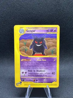 Pokemon TCG Gengar Expedition 2002 Non-Holo Card 48/165 LP - Image 1