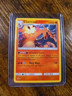 Charizard 3/70 NON HOLO Dragon Majesty Pokemon Card - Image 2