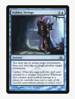 Hidden Strings | DGM | Modern Twiddle Storm Combo | MTG EDH Cipher | Uncommon LP - Image 1