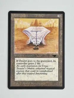 MTG ONULET Antiquities Regular MT+ Magic The Gathering - Image 1