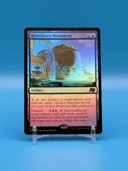 Riverchurn Monument - Aetherdrift (DFT) - MTG - FOIL - NM - Image 1