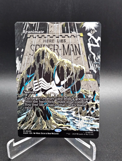 2025 Magic MTG Marvel Universe Eternal Reanimate Borderless M 0020 Spider-man - Image 1