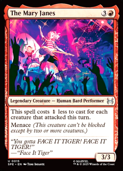 MTG The Mary Janes 15 Foil Marvel Spider-Man Eternal - Image 1