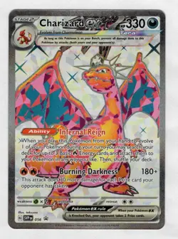 Charizard ex 056 Sv: Scarlet & Violet Promo Cards Holo vintage modern pokemon - Image 1