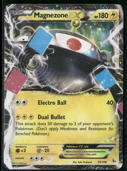 Magnezone EX 35/106 - Pokemon TCG Flashfire 2014 - Image 1