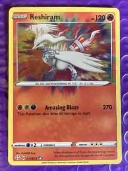pokemon Lot of Amazing rares (3) Reshiram, Jirachi, & Kyogre 3 amazing rares NM - Image 3