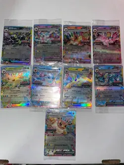 New Pokemon Prismatic Evolutions Sealed Stamped EX Promo Cards 8/9 SEALED - Image 1