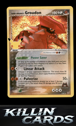 Team Magma's Groudon 9/95 Pokemon Classic Collection Celebrations: Classic Colle - Image 1