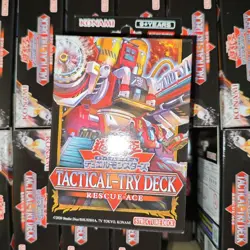 Yugioh OCG AE Asian English Starter Deck Tactical Try Deck Rescue Ace Exo Sister - Image 2