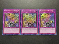 3x Dimensional Barrier | Secret Rares | RA01-EN072 | NM | 1st Edition | YuGiOh! - Image 1