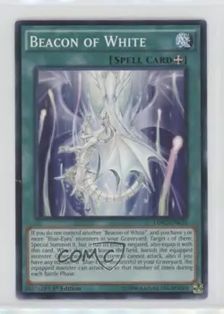 Beacon of White 1st Ed. YuGiOh Legendary Decks II - Collector's Set #LDK2-ENK20 - Image 1