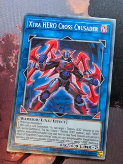 Xtra HERO Cross Crusader MP20-EN070 Common 1st Edition Yugioh - Image 1