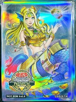 Yugioh Abyssrhine, the Atlantean Spirit 70 Sleeve Official Protector Asia 2024 - Image 3