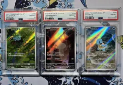 Bulbasaur Charmander Squirtle 168/165 PSA 10 Sequential Set 151 Pokemon Card UK - Image 1