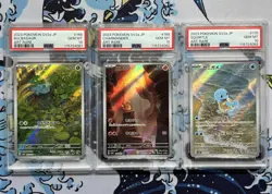Bulbasaur Charmander Squirtle 168/165 PSA 10 Sequential Set 151 Pokemon Card - Image 1