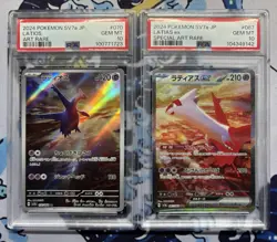 Latias 087/064 & Latios 070/064 PSA 10 Pokemon Cards Paradise Dragona - Image 1
