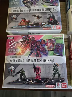 Gundam Card Game - Assemble Sets: ST01A, ST02A, ST03A, ST04A - Factory Sealed - Image 4