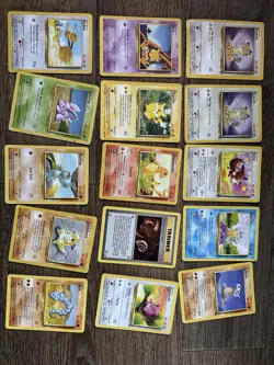 1999 WOTC Pokemon Base Set Common Uncommon Cards - Image 1