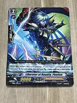 Cardfight!! Vanguard TCG Card Liberator Of Royalty, Phallon TD08/005EN Foil NM - Image 1