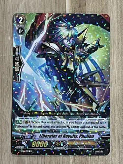Cardfight!! Vanguard TCG Card Liberator Of Royalty, Phallon TD08/005EN Foil NM - Image 2