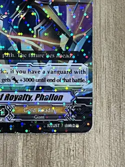 Cardfight!! Vanguard TCG Card Liberator Of Royalty, Phallon TD08/005EN Foil NM - Image 5