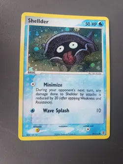 Shellder 79/112 EX FireRed & LeafGreen Reverse Holo Pokemon Card Near Mint - Image 1