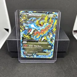 Pokemon Mega M Charizard EX 69/106 Secret Rare 2014 XY Flashfire Card - Image 1