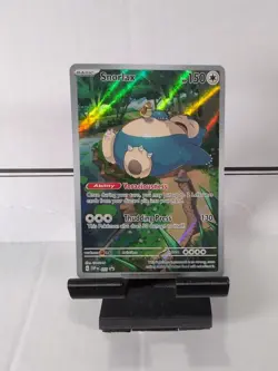 Pokemon TCG Snorlax #51 Promo Scarlet & Violet 151 ETB Card Near Mint Condition - Image 1