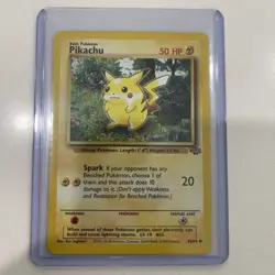 1st Edition Pikachu 60/64 Jungle Set Rare Vintage 1999 Pokemon Card - Image 1