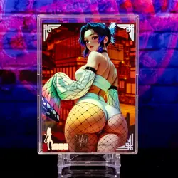 Shinobu Kocho Waifu Trading Card ACG-AVL Goddess Holo Foil No. 011 Anime Art - Image 1