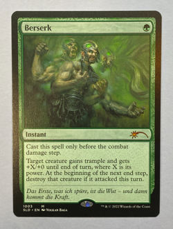 MTG - Secret Lair - Volkan Baga - Berserk - Non-Foil - NM - Image 1