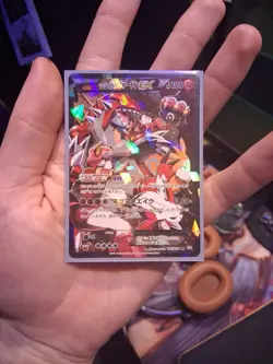 Pokemon TCG Team Magma's Groudon EX Double Crisis Full Art Holo - Image 1