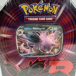 Pokemon TCG: Team Rocket Tins - Set of 3 Mewtwo , Nidoking , Persian Sealed New - Image 5