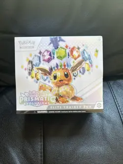 Pokemon TCG Scarlet Violet Prismatic Evolutions ETB Elite Trainer Box New Sealed - Image 1