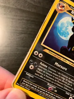 Carte Pokemon : Noctali 13/75 Edition 2 Neo Discovery Wizards Francaise - Image 2