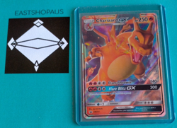 Charizard GX SM211 Pokemon Sun & Moon Black Star Promo Full Art Holo NM - Image 1