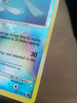 Pokemon Phione 27/100 Reverse Holo Majestic Dawn TCG Diamond & Pearl Rare HP - Image 4