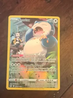 Pokemon TCG Snorlax TG10/TG30 Lost Origin Trainer Gallery Holo NM - Image 1